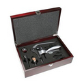 Deluxe 6-Piece Wine Set in Rosewood Box